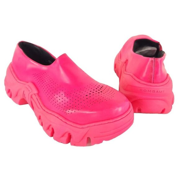 Rombaut Boccaccio II Clogs Size 39 US 8 Pink Shoes $390 - Picture 2 of 10